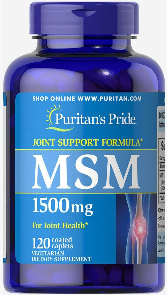 МСМ, Метилсульфонилметан, MSM, Puritan's Pride, 1500 mg, 120 капсул (PTP-11732)
МСМ, Метилсульфонилметан, MSM, Puritan's Pride, 1500 mg, 120 капсул (PTP-11732)