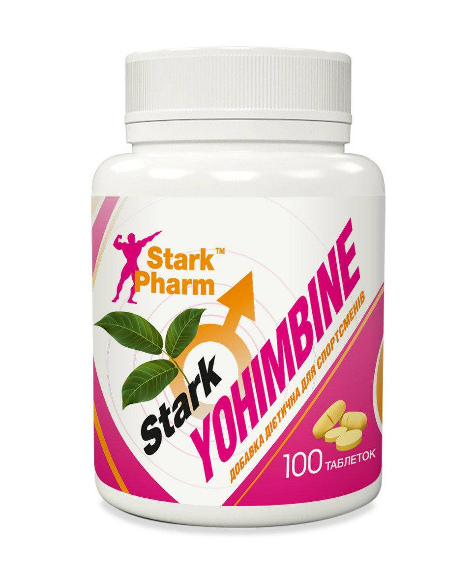 Жиросжигатель йохимбин Stark Pharm Yohimbine 10 мг 100 таб. 
Жиросжигатель йохимбин Stark Pharm Yohimbine 10 мг 100 таб.