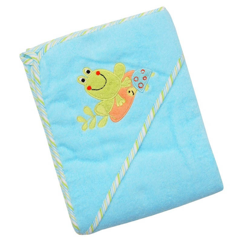 Детское махровое полотенце-уголок для купания новорожденного Baby Mix Frog CY-33, 100x100 см., зеленый, Зелёный
Детское махровое полотенце-уголок для купания новорожденного Baby Mix Frog CY-33, 100x100 см., зеленый, Зелёный