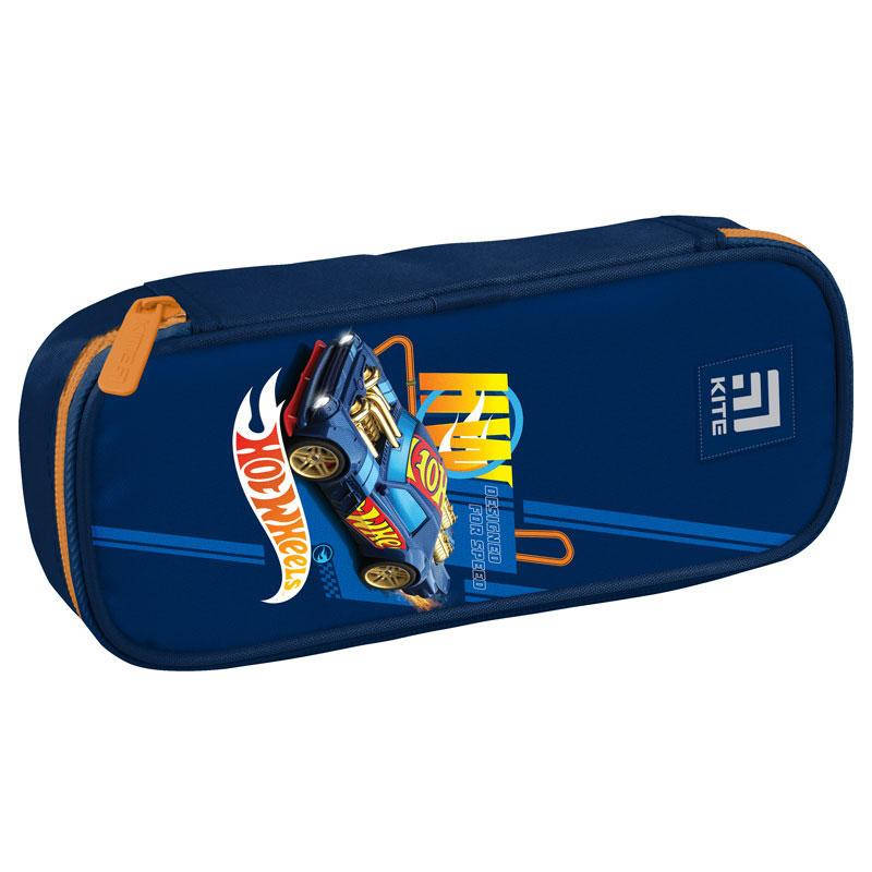 Пенал Kite Education Hot Wheels HW21-662-1, Синий
Пенал Kite Education Hot Wheels HW21-662-1, Синий