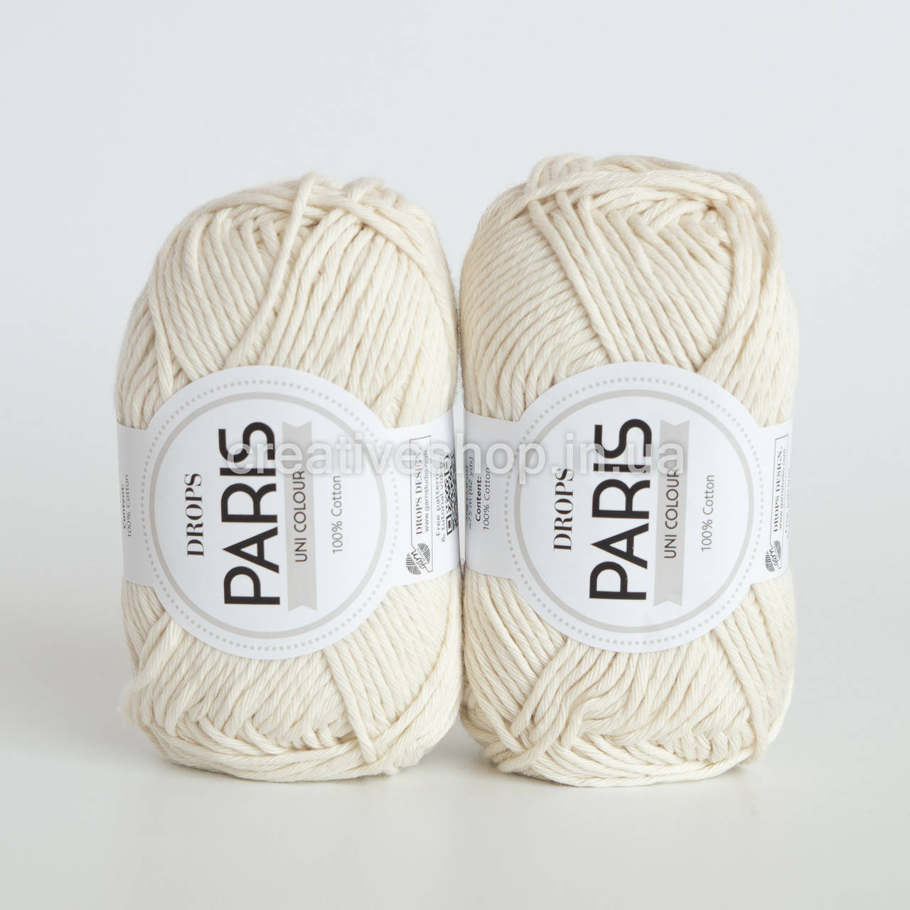 Пряжа DROPS Paris Uni (цвет 17 off white)
Пряжа DROPS Paris Uni (цвет 17 off white)