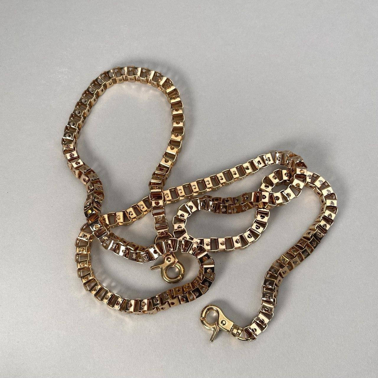 Цепочка для сумки с карабинами Сердца 112 см Золото
Цепочка для сумки с карабинами Сердца 112 см Золото