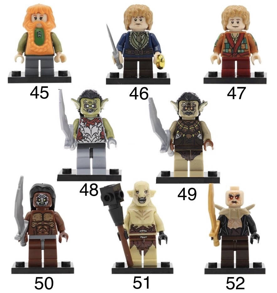 Властелин колец Lord of the Rings мини-фигурки Лего Lego фродо бэггинс,Гэндальф,Арагорн,Саурон,Леголас
Властелин колец Lord of the Rings мини-фигурки Лего Lego фродо бэггинс,Гэндальф,Арагорн,Саурон,Леголас