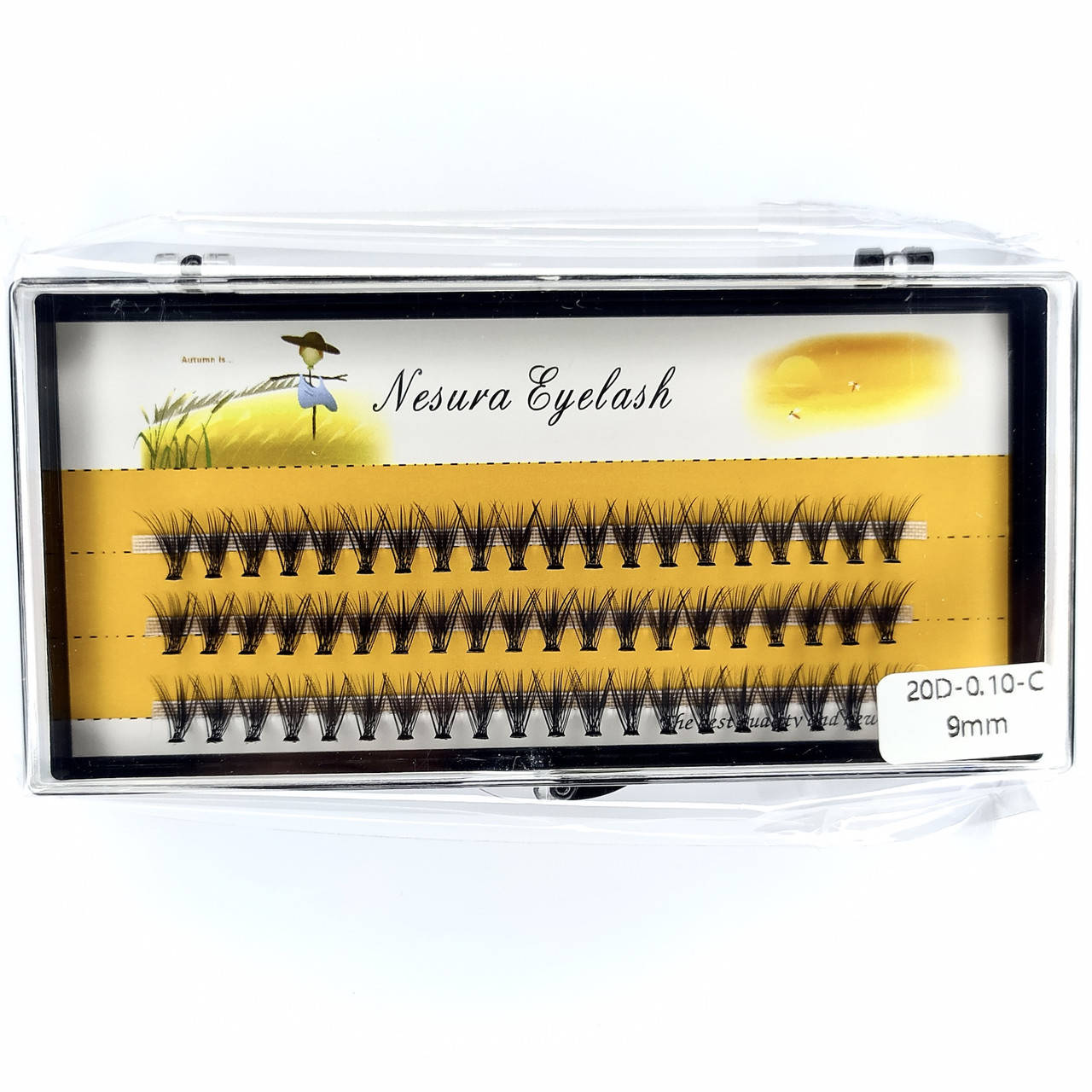 Ресницы Nesura Eyelash 20D, 9 мм, изгиб C, 0,10, 60 пучков Несура пучковые ресницы пучками, Черный
Ресницы Nesura Eyelash 20D, 9 мм, изгиб C, 0,10, 60 пучков Несура пучковые ресницы пучками, Черный