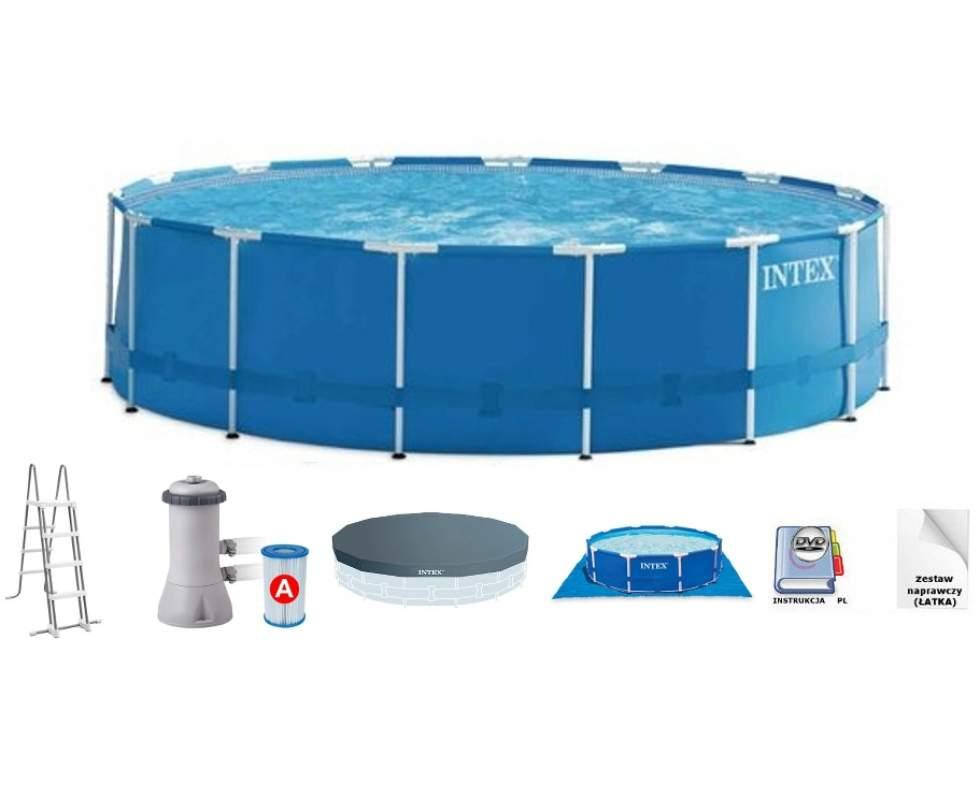 Каркасный бассейн Intex 28242 Prism Frame Pool 457x122 см, 16805 л, фильтр-насос, лестница, тент, подстилка
Каркасный бассейн Intex 28242 Prism Frame Pool 457x122 см, 16805 л, фильтр-насос, лестница, тент, подстилка