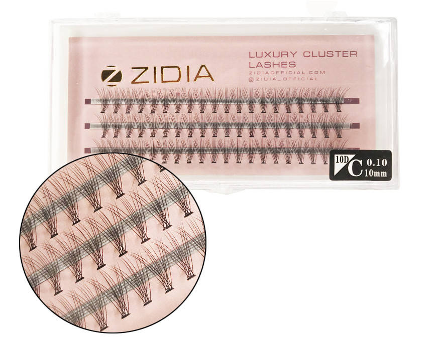Ресницы накладные пучковые Zidia Cluster Lashes 10D C 0.10 (3 ленты, размер 10 мм), Черный
Ресницы накладные пучковые Zidia Cluster Lashes 10D C 0.10 (3 ленты, размер 10 мм), Черный