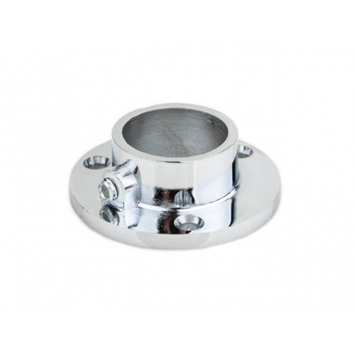 Фланец d-25 торцевой , хром 
Фланец d-25 торцевой , хром