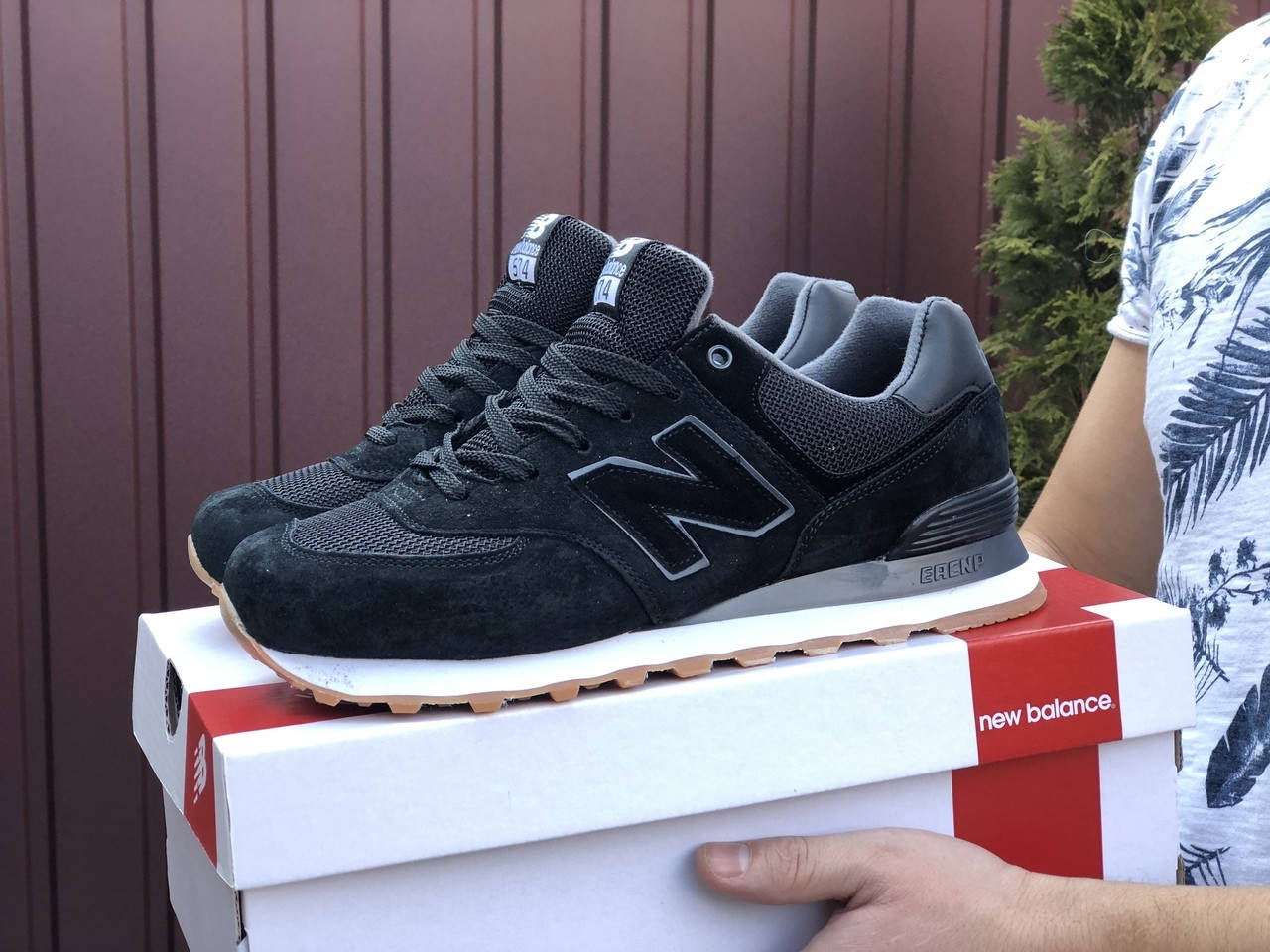 New Balance мужские демисезонные черные кроссовки на шнурках. Весенние мужские замшевые кроссы 45, Черный
New Balance мужские демисезонные черные кроссовки на шнурках. Весенние мужские замшевые кроссы 45, Черный
