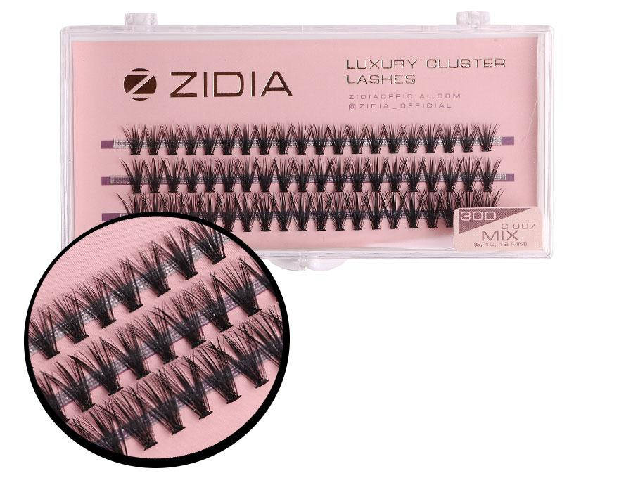 Ресницы накладные пучковые Zidia Cluster Lashes 30D C 0.07 Mix (3 ленты, размер 8/10/12 мм), Черный
Ресницы накладные пучковые Zidia Cluster Lashes 30D C 0.07 Mix (3 ленты, размер 8/10/12 мм), Черный