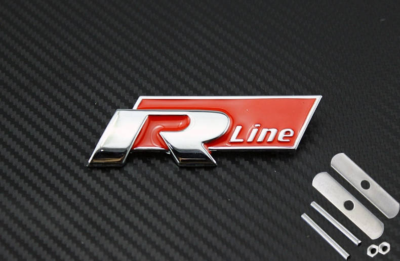 Эмблема решетки радиатора VW Volkswagen R-line Rline красная 
Эмблема решетки радиатора VW Volkswagen R-line Rline красная