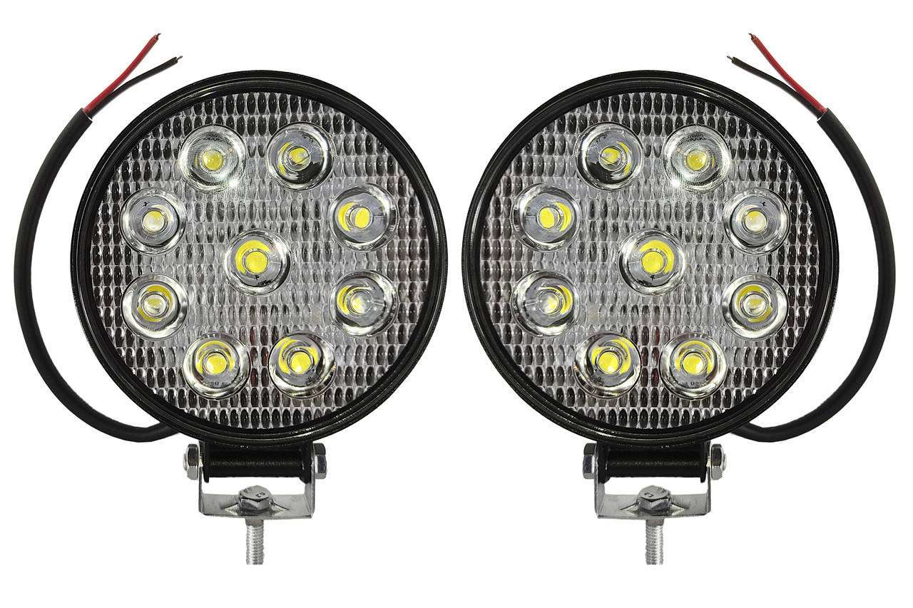 LED Фары БЛИЖНЕГО света круглые. Светодиодная фара противотуманная на 9 диодов. 05T-27W/25/F., Белый
LED Фары БЛИЖНЕГО света круглые. Светодиодная фара противотуманная на 9 диодов. 05T-27W/25/F., Белый
