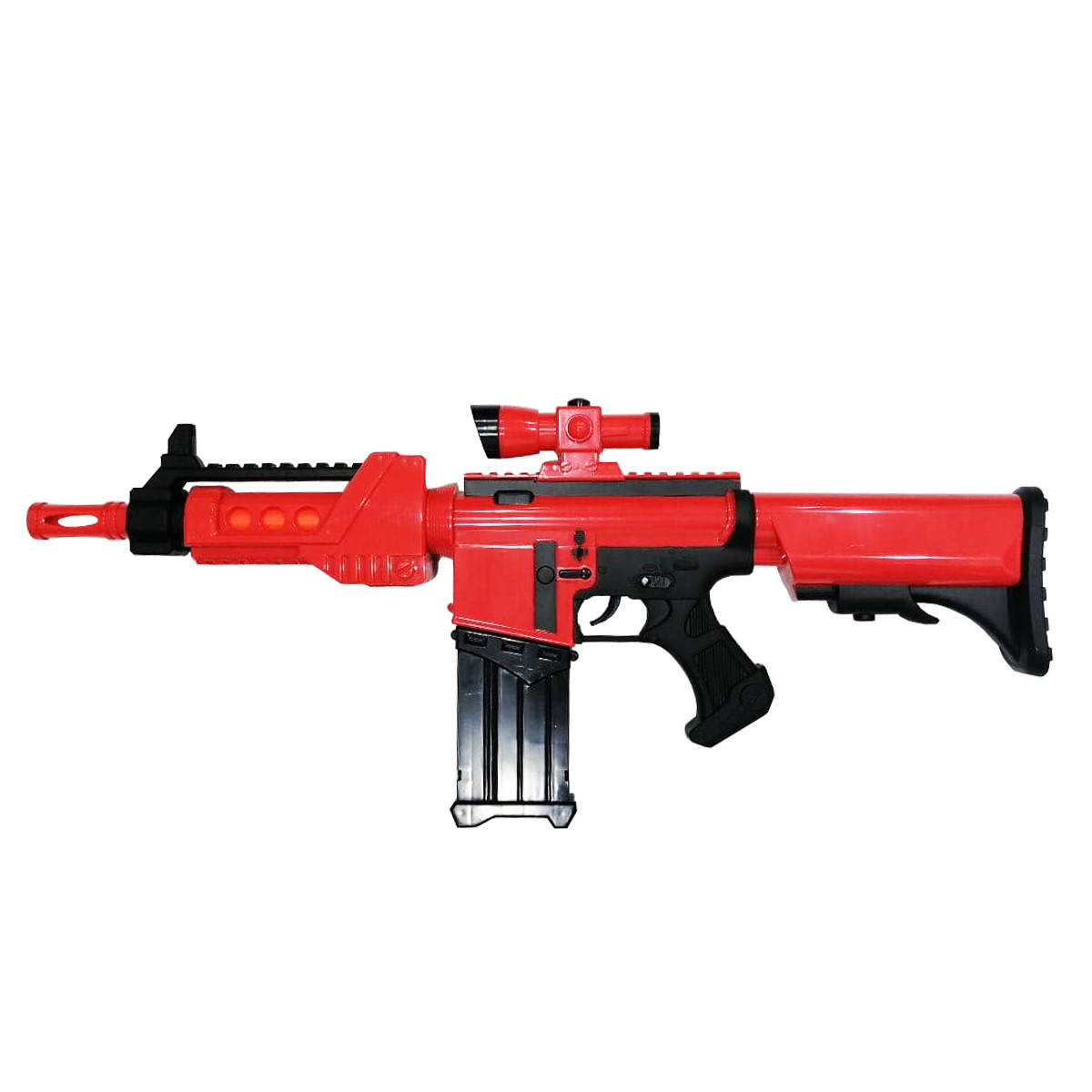 Игрушечная штурмовая винтовка-бластер "NERF" (Игрушечное ружье-бластер LF001), Красный
Игрушечная штурмовая винтовка-бластер "NERF" (Игрушечное ружье-бластер LF001), Красный