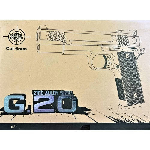 Страйкбольный пистолет "Браунинг Browning HP" Galaxy металл черный Shopingo Игрушечные пистолеты Страйкбольний
Страйкбольный пистолет "Браунинг Browning HP" Galaxy металл черный Shopingo Игрушечные пистолеты Страйкбольний