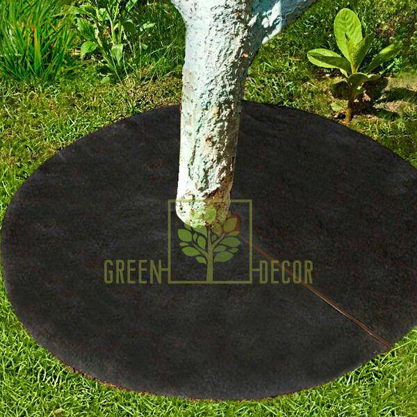 Приствольный круг 60 см, Черный 
Приствольный круг 60 см, Черный