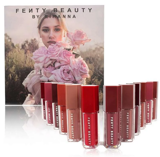 Набор матовых помад Fenty Beauty by Rihanna 12 штук, матовые, фиксация цвета, Fenty beauty
Набор матовых помад Fenty Beauty by Rihanna 12 штук, матовые, фиксация цвета, Fenty beauty