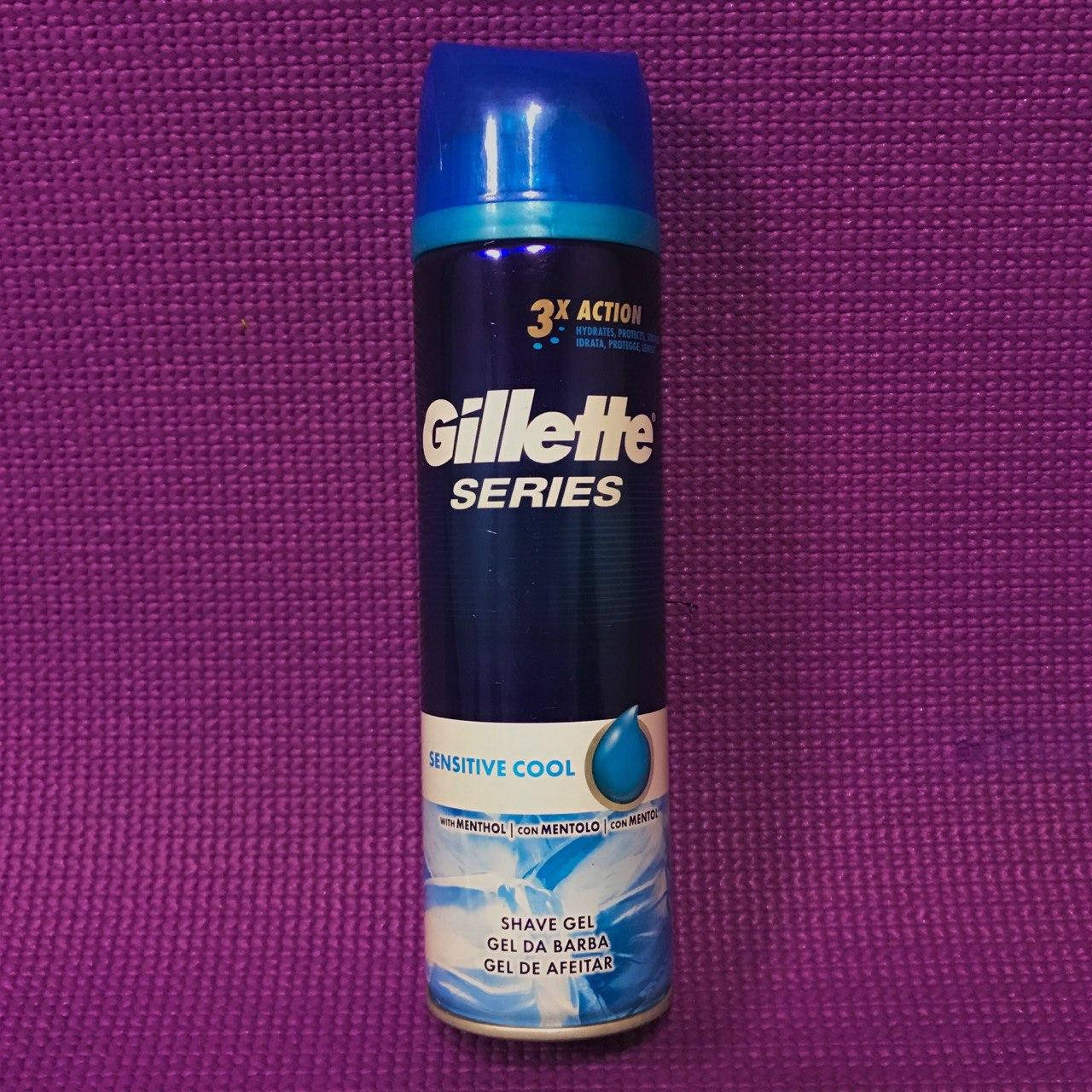 Гель для бритья Gillette Series3 Sensitive Cool 200мл, Джилет Сериес 3, Для чувствительной кожи, Охлаждающий
Гель для бритья Gillette Series3 Sensitive Cool 200мл, Джилет Сериес 3, Для чувствительной кожи, Охлаждающий