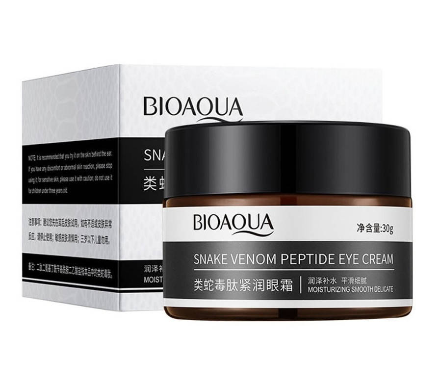 Крем под глаза со змеиным пептидом Bioaqua (30мл)
Крем под глаза со змеиным пептидом Bioaqua (30мл)
