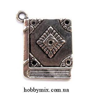 Метал. подвеска "книга" серебро (2,1х2,5 см) 3 шт в уп.
Метал. подвеска "книга" серебро (2,1х2,5 см) 3 шт в уп.