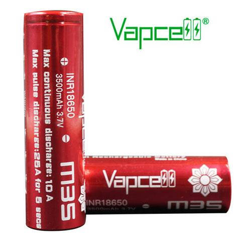 Аккумулятор Li-Ion INR18650 M35 PCB; 3500mAh; Ø18,5 x 69mm; С ЗАЩИТОЙ; Vapcell (ОРИГИНАЛ)
Аккумулятор Li-Ion INR18650 M35 PCB; 3500mAh; Ø18,5 x 69mm; С ЗАЩИТОЙ; Vapcell (ОРИГИНАЛ)