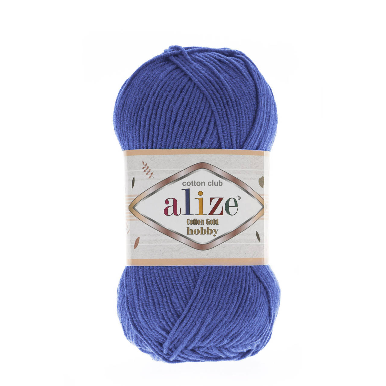 Alize Cotton Gold Hobby (Ализе Котон Голд Хобби) № 141 ярко-синий (Пряжа хлопок, нитки для вязания)
Alize Cotton Gold Hobby (Ализе Котон Голд Хобби) № 141 ярко-синий (Пряжа хлопок, нитки для вязания)