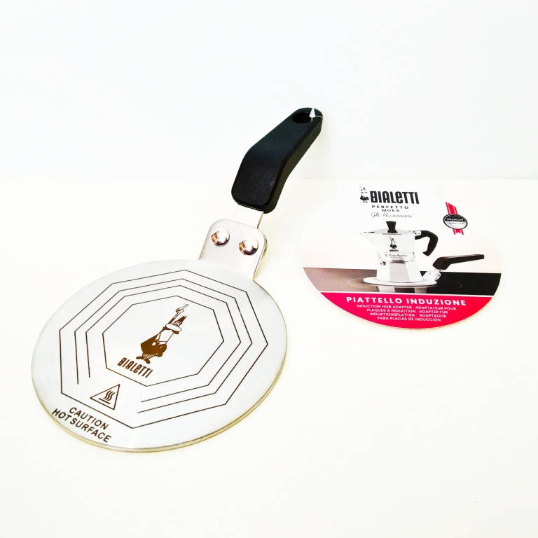 Адаптер Bialetti Induction Hob Adapter (piattello induzione) для индукционных плит диаметр 13 см.
Адаптер Bialetti Induction Hob Adapter (piattello induzione) для индукционных плит диаметр 13 см.
