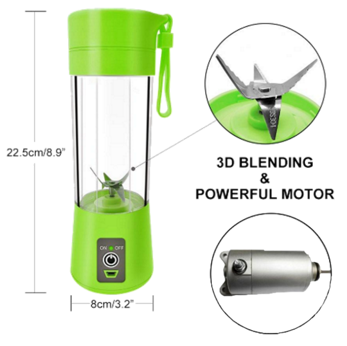 Блендер Smart Juice Cup Fruits USB 4 ножа - Фитнес-блендер портативный для смузи и коктейлей (b29)! Лучший
Блендер Smart Juice Cup Fruits USB 4 ножа - Фитнес-блендер портативный для смузи и коктейлей (b29)! Лучший