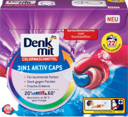 Капсулы Денкмит 3в1 для стирки цветного белья Denkmit Colorwaschmitt 3in1 Caps 22 шт
Капсулы Денкмит 3в1 для стирки цветного белья Denkmit Colorwaschmitt 3in1 Caps 22 шт