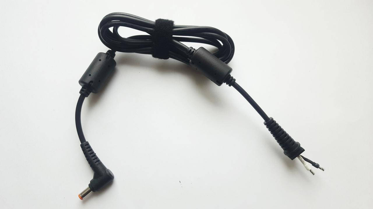 Кабель питания DC для ноутбуков Asus, Fujitsu, Lenovo, Toshiba (разъем 5.5/2.5) brown, угловой, 120W
Кабель питания DC для ноутбуков Asus, Fujitsu, Lenovo, Toshiba (разъем 5.5/2.5) brown, угловой, 120W