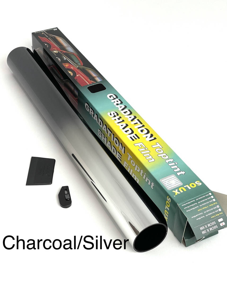 Тонировка Charcoal/Silver плёнка с переходом цвета и не царапка на авто 50смх3м, Разные цвета
Тонировка Charcoal/Silver плёнка с переходом цвета и не царапка на авто 50смх3м, Разные цвета