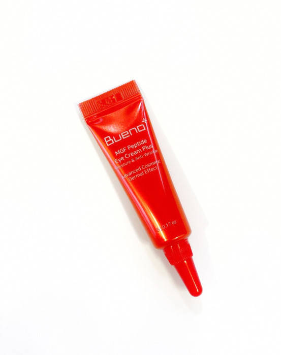 Регенерирующий пептидный крем для зоны вокруг глаз Bueno MGF Peptide Eye Cream Plus, 5 гр
Регенерирующий пептидный крем для зоны вокруг глаз Bueno MGF Peptide Eye Cream Plus, 5 гр