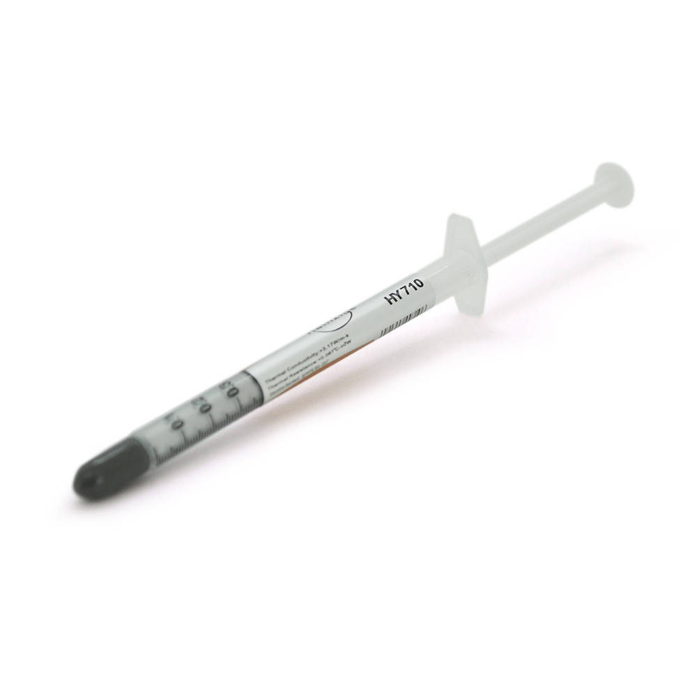 Паста термопроводная HY-710 0.5g, шприц, Grey, >3,17W/m-K, <0.067°C-in²/W, -30°≈240°, OEM Q50
Паста термопроводная HY-710 0.5g, шприц, Grey, >3,17W/m-K, <0.067°C-in²/W, -30°≈240°, OEM Q50