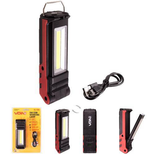 Фонарь-переноска VOIN VL-106, 5W-COB+2 х 3W XPE/Power Bank 2000mAh/магнит/инд. заряда (VL-106)
Фонарь-переноска VOIN VL-106, 5W-COB+2 х 3W XPE/Power Bank 2000mAh/магнит/инд. заряда (VL-106)
