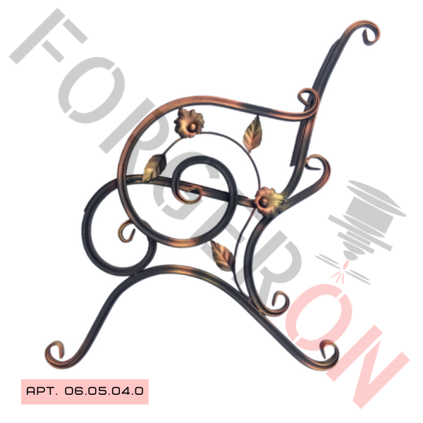 Скамейка с калой, кованые боковины (2шт)
Скамейка с калой, кованые боковины (2шт)