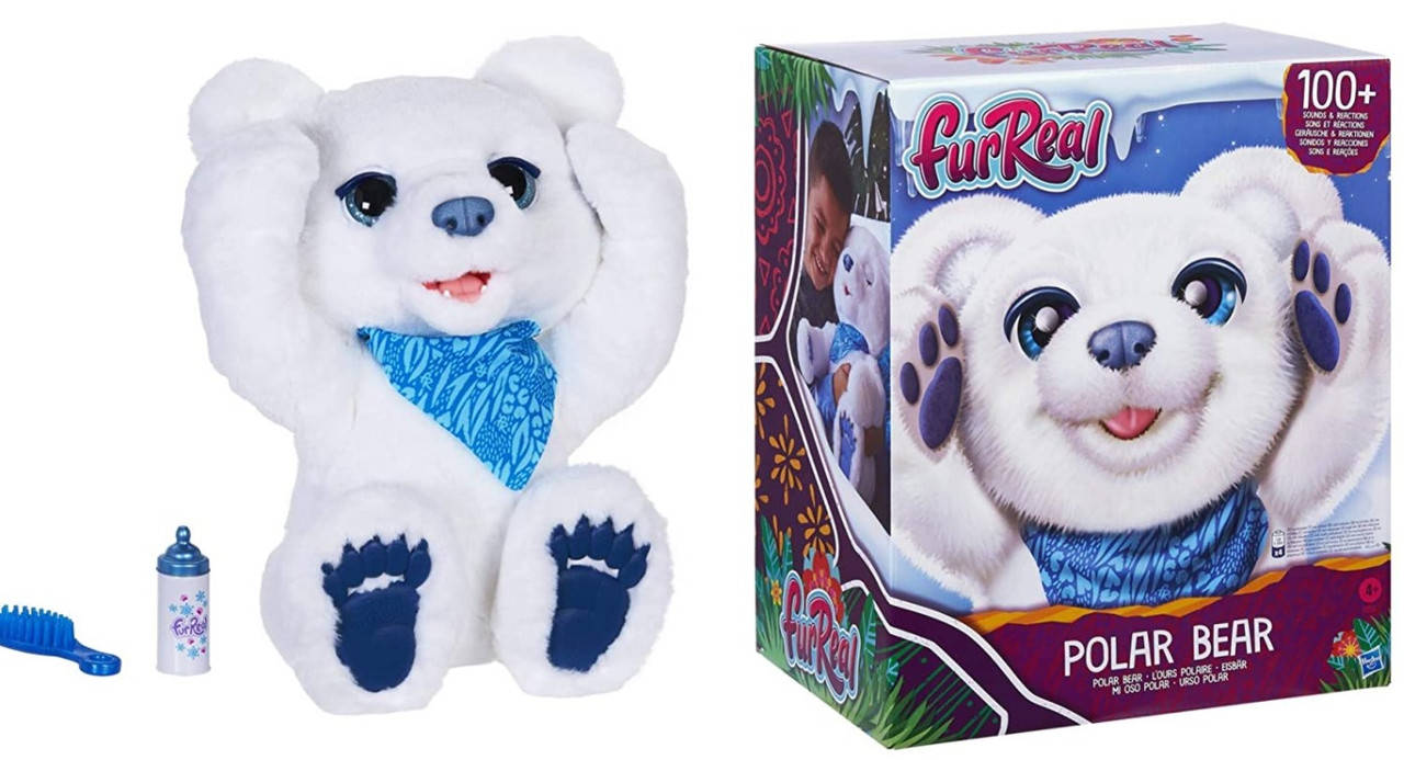 Интерактивный полярный Медведь мишка кабби furReal Polar Bear Cub Interactive Hasbro, Белый
Интерактивный полярный Медведь мишка кабби furReal Polar Bear Cub Interactive Hasbro, Белый