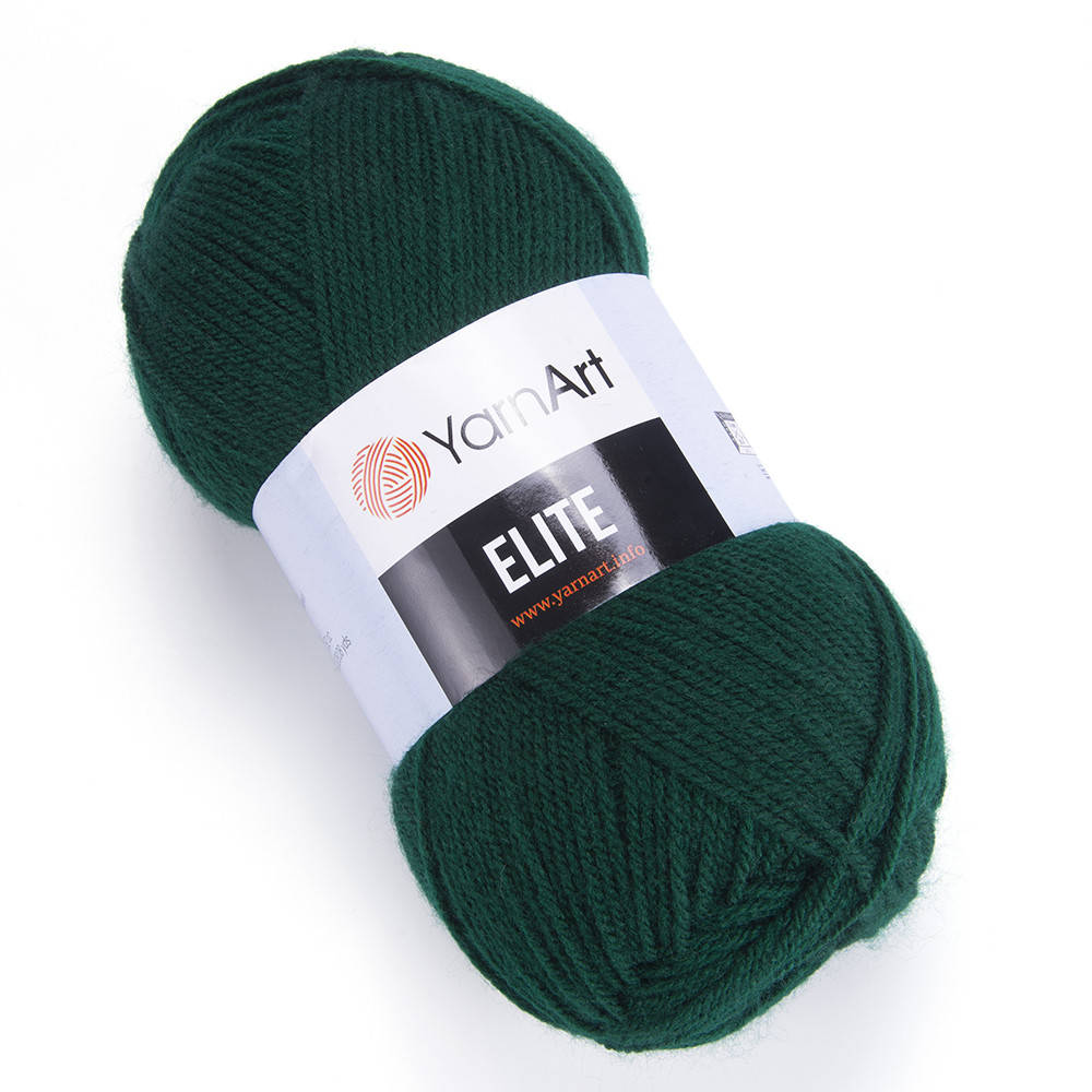 Yarnart Elite (Ярн Арт Елит) № 590 темно зеленый (Пряжа акриловая, нитки для вязания), Зелёный
Yarnart Elite (Ярн Арт Елит) № 590 темно зеленый (Пряжа акриловая, нитки для вязания), Зелёный