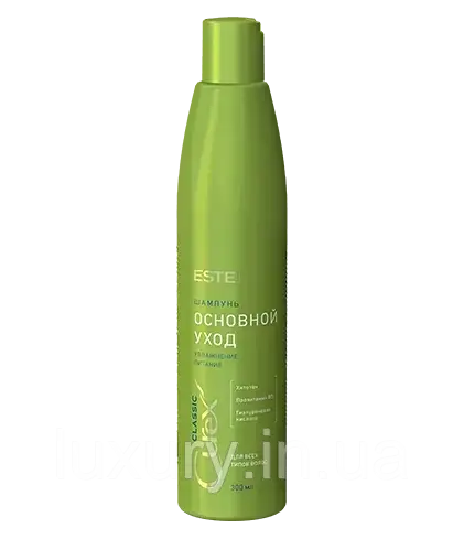 Шампунь «Увлажнение и питание» для всех типов волос CUREX CLASSIC Estel Professional
Шампунь «Увлажнение и питание» для всех типов волос CUREX CLASSIC Estel Professional