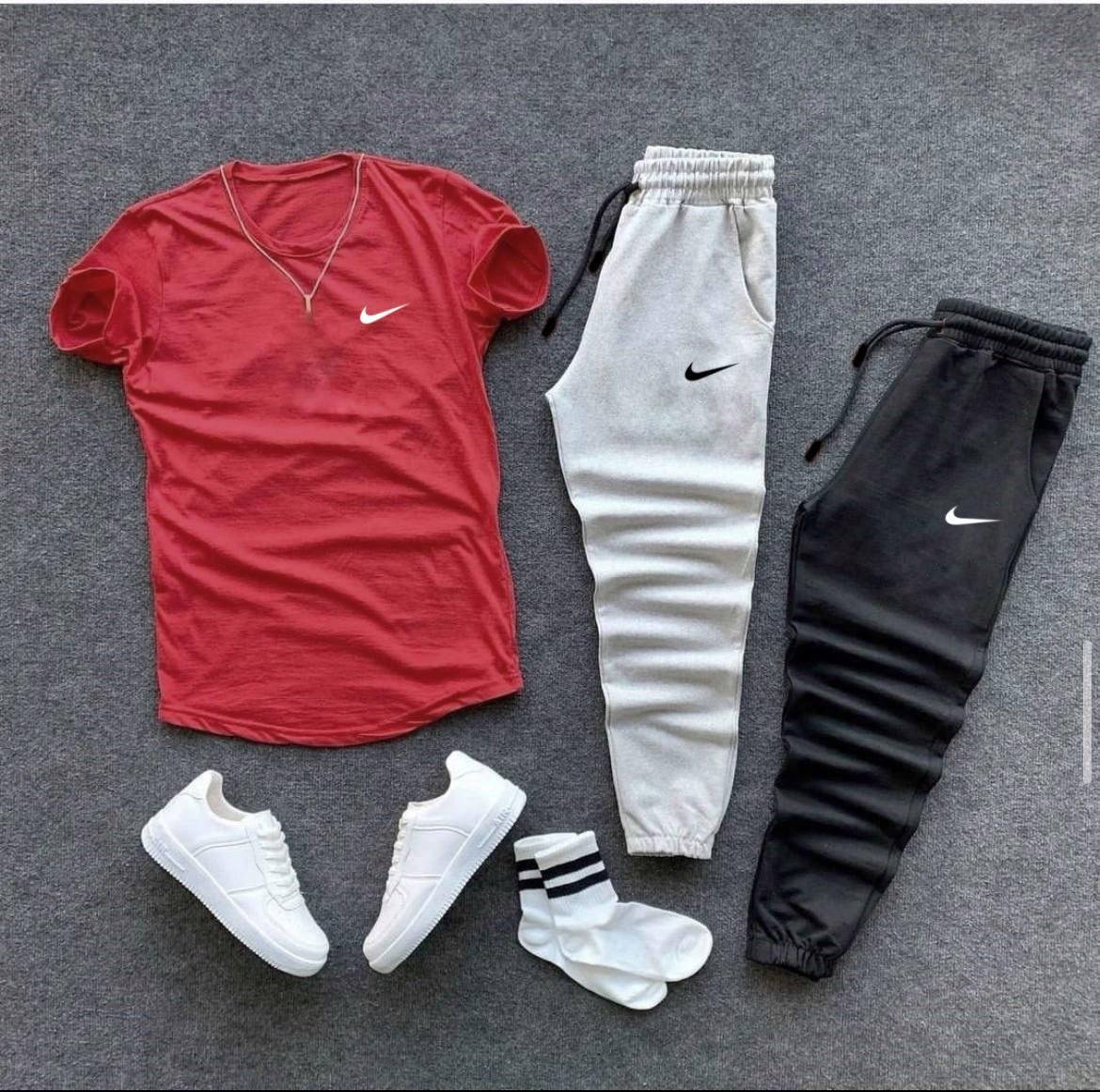 Мужской костюм футболка и штаны Nike красный с серым | Комплект летний Найк XXL Люкс, Черный
Мужской костюм футболка и штаны Nike красный с серым | Комплект летний Найк XXL Люкс, Черный