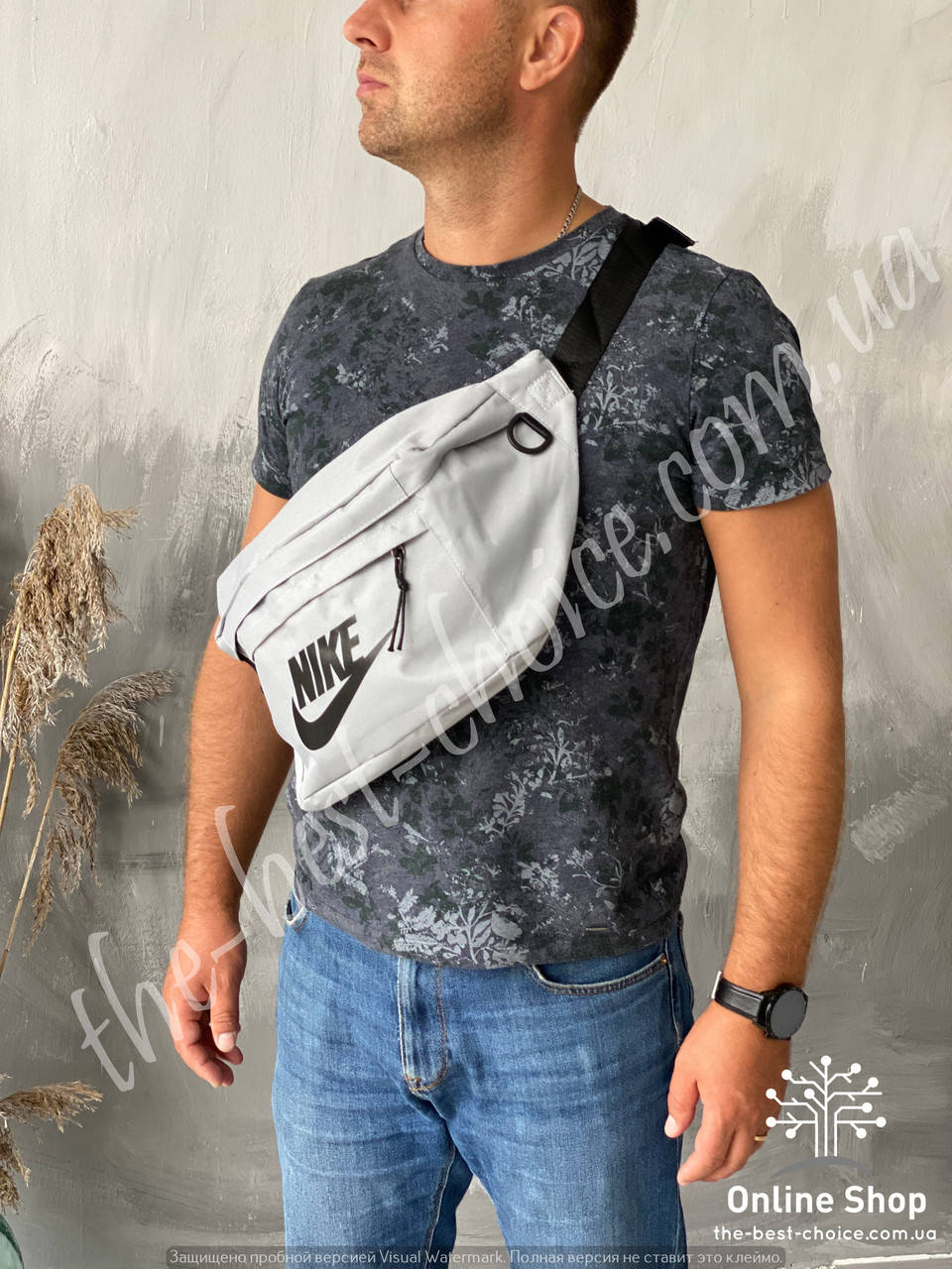 Большая Бананка Nike / бананка через плечо / нагрудная сумка / поясная нагрудная сумка через плечо / слинг Серый
Большая Бананка Nike / бананка через плечо / нагрудная сумка / поясная нагрудная сумка через плечо / слинг Серый