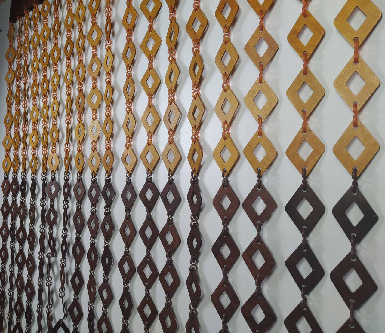 Деревянные шторы на дверной проем "Ромб" ширина 1 м, высота 2 м., Оранжевый
Деревянные шторы на дверной проем "Ромб" ширина 1 м, высота 2 м., Оранжевый