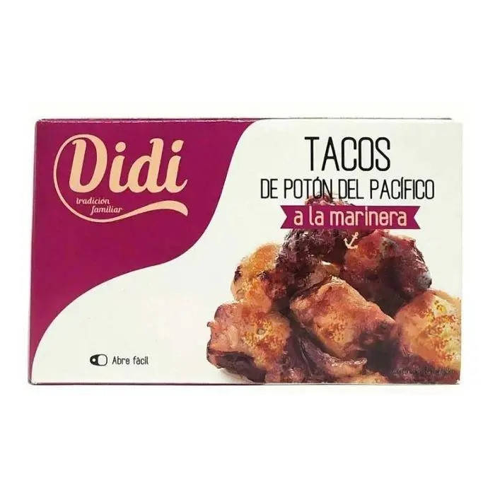 Осьминог в Соусе Маринеро Диди Tacos de Poton Del Pacifico a la Marinera Didi 111 г Испания
Осьминог в Соусе Маринеро Диди Tacos de Poton Del Pacifico a la Marinera Didi 111 г Испания