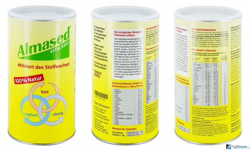 Almased Wellness Алмасед / ⭐ Almased 1 банка (500 грамм)
Almased Wellness Алмасед / ⭐ Almased 1 банка (500 грамм)