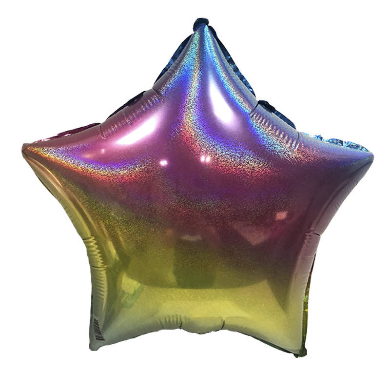 Фольгированный шар звезда радуга голографическая 18" AS-187 ArtShow
Фольгированный шар звезда радуга голографическая 18" AS-187 ArtShow