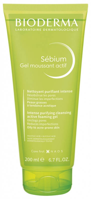 Bioderma Sebium Gel Moussant Actif Биодерма Себиум активный очищающий гель с кислотам 200 мл. Оригинал ФРАНЦИЯ
Bioderma Sebium Gel Moussant Actif Биодерма Себиум активный очищающий гель с кислотам 200 мл. Оригинал ФРАНЦИЯ