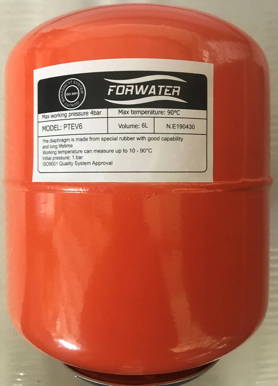 Бак расширительный Forwater PTEV 6 (без ножек 6л), Оранжевый
Бак расширительный Forwater PTEV 6 (без ножек 6л), Оранжевый