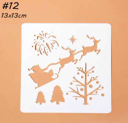 Трафарет Рождество
Трафарет Рождество