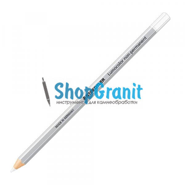 Карандаш белый STAEDTLER Lumocolor non-permanent omnichrom для камня, стекла, металла, пластика
Карандаш белый STAEDTLER Lumocolor non-permanent omnichrom для камня, стекла, металла, пластика