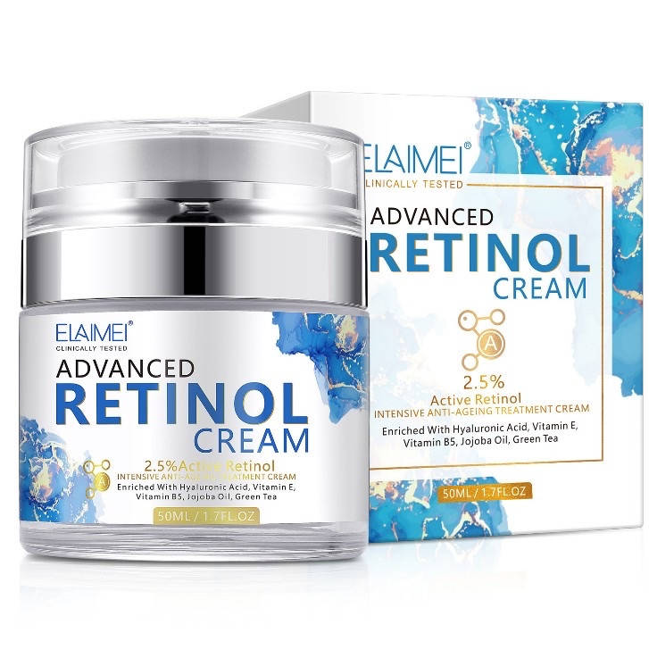 ELAMEI Retinol Cream Многофункциональный восстанавливающий и омолаживающий крем с ретинолом
ELAMEI Retinol Cream Многофункциональный восстанавливающий и омолаживающий крем с ретинолом