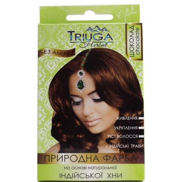 Безаммиачная краска для волос Triuga Herbal на основе натуральной индийской хны, шоколад, 25 г
Безаммиачная краска для волос Triuga Herbal на основе натуральной индийской хны, шоколад, 25 г