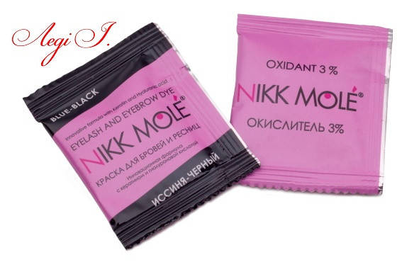 Краска Nikk Mole для бровей и ресниц и окислитель. Иссиня-черный. 5мл 
Краска Nikk Mole для бровей и ресниц и окислитель. Иссиня-черный. 5мл