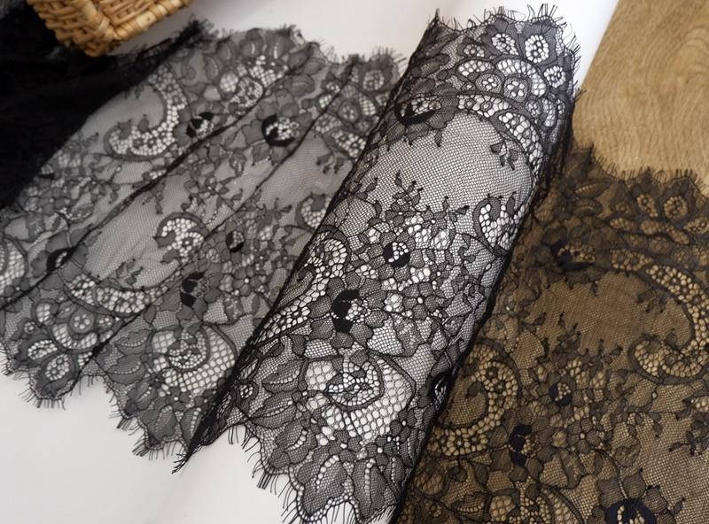 Шантильи чёрное шир 40 см.купон 3 м. 
Шантильи чёрное шир 40 см.купон 3 м.